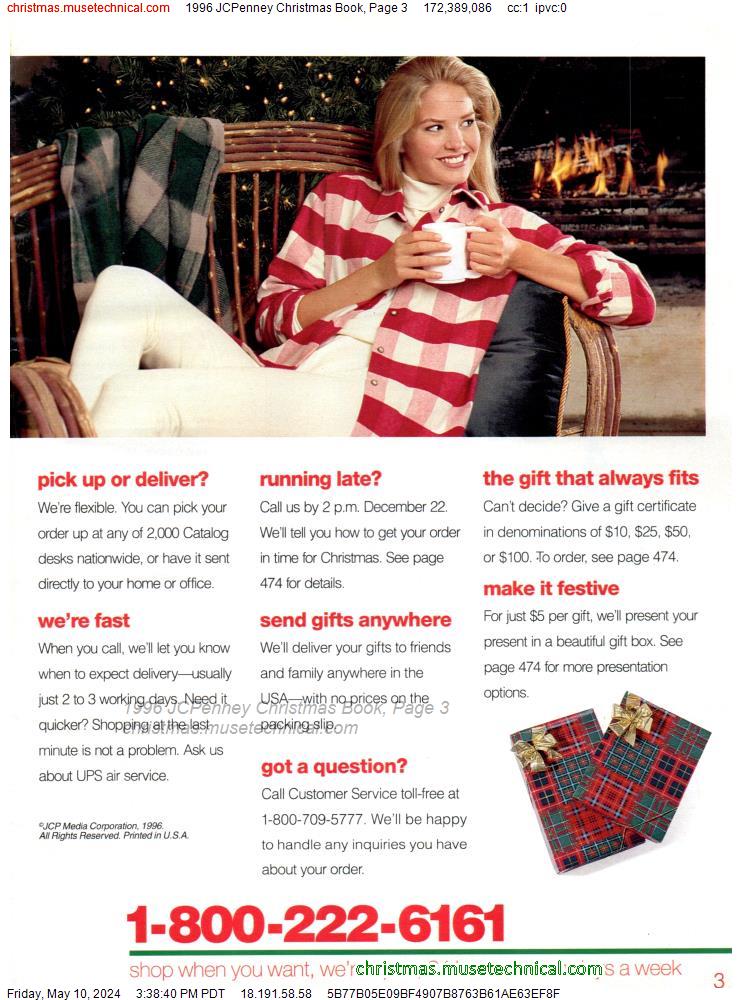 1996 JCPenney Christmas Book, Page 3