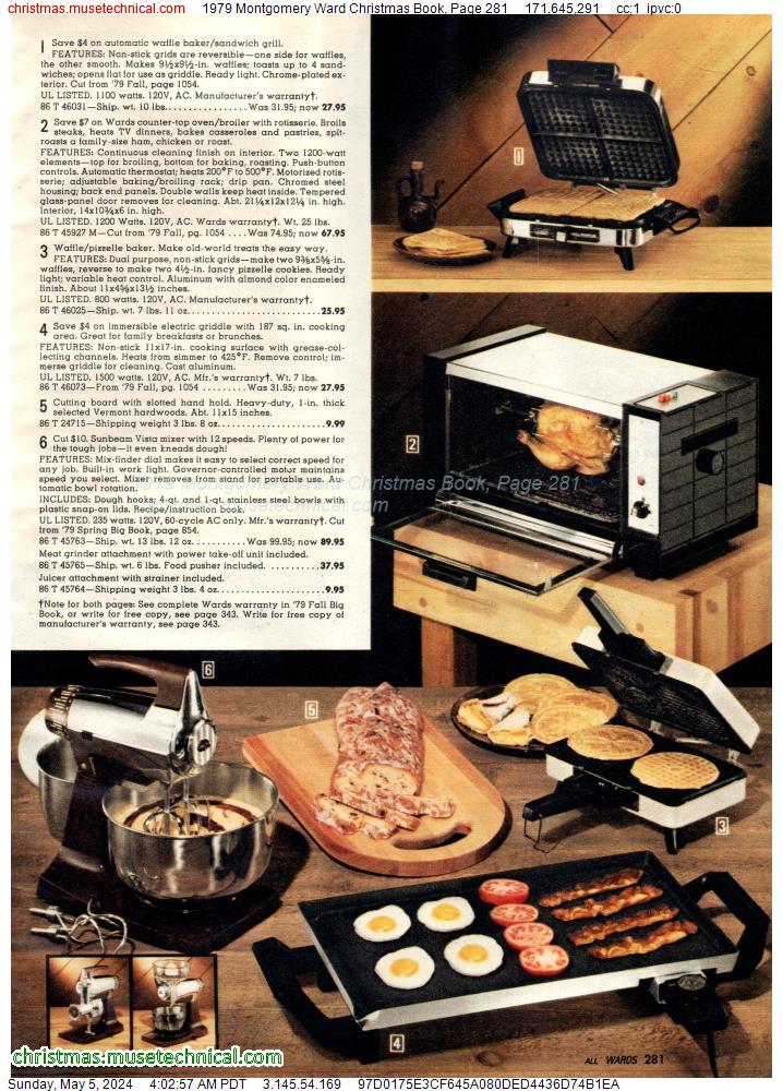 1979 Montgomery Ward Christmas Book, Page 281