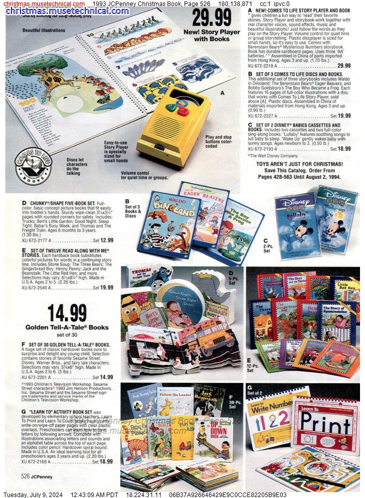 1993 JCPenney Christmas Book, Page 526