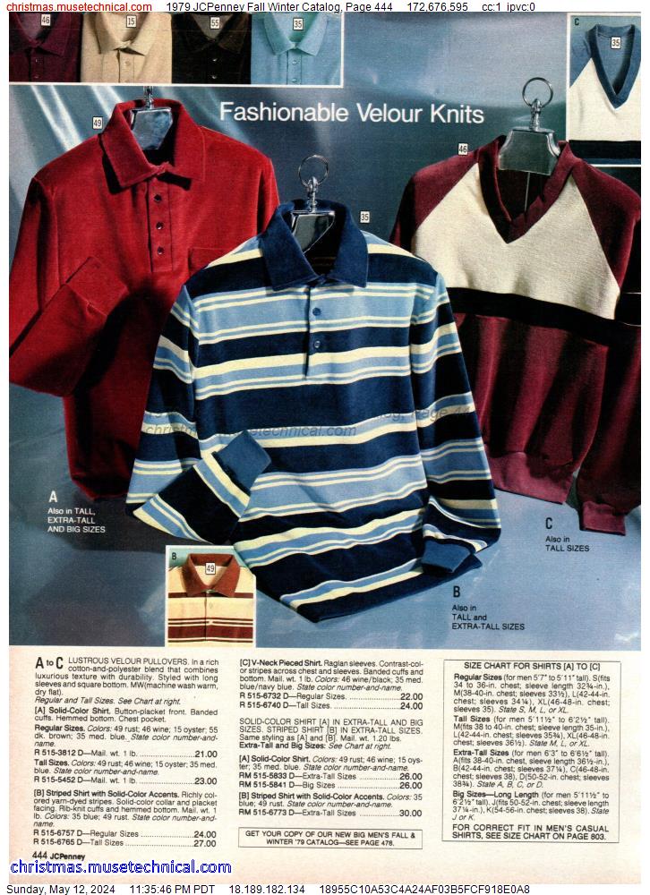 1979 JCPenney Fall Winter Catalog, Page 444