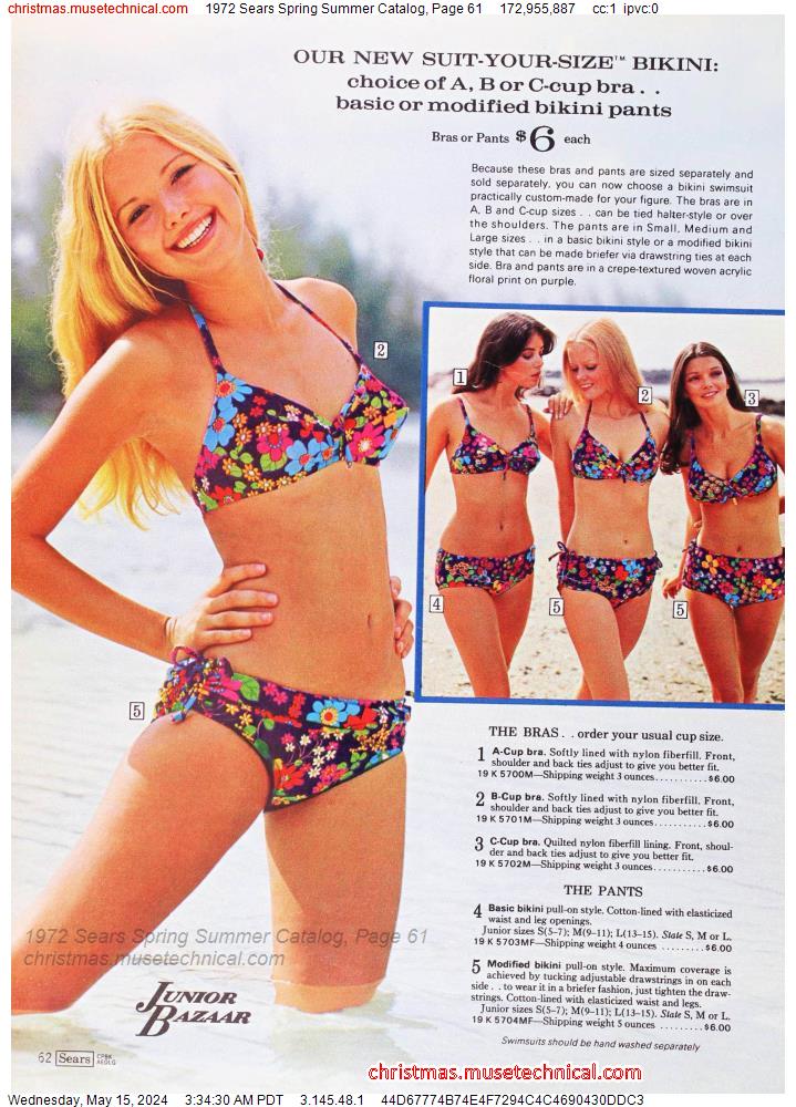 1972 Sears Spring Summer Catalog, Page 61