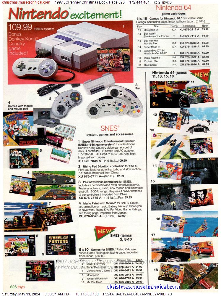 1997 JCPenney Christmas Book, Page 626