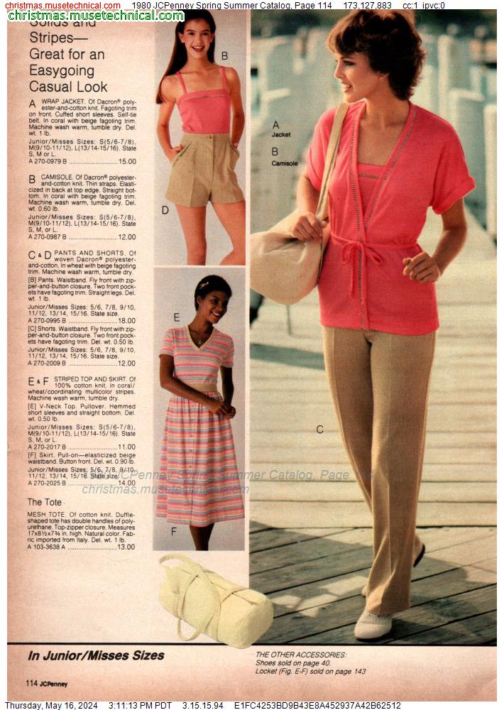 1980 JCPenney Spring Summer Catalog, Page 114