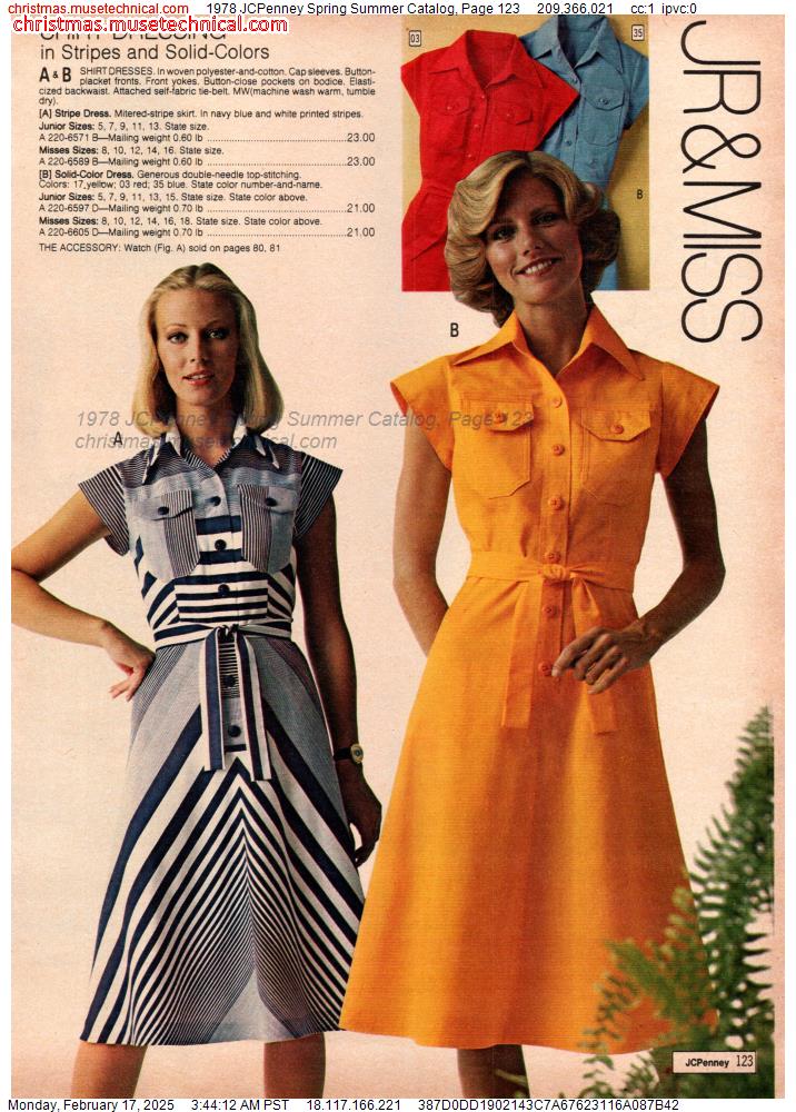 1978 JCPenney Spring Summer Catalog, Page 123