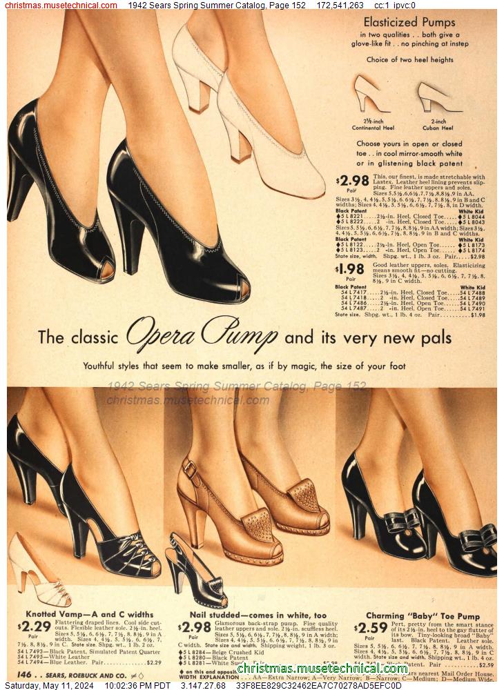 1942 Sears Spring Summer Catalog, Page 152