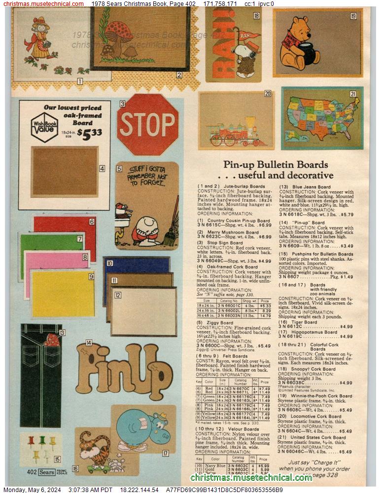 1978 Sears Christmas Book, Page 402