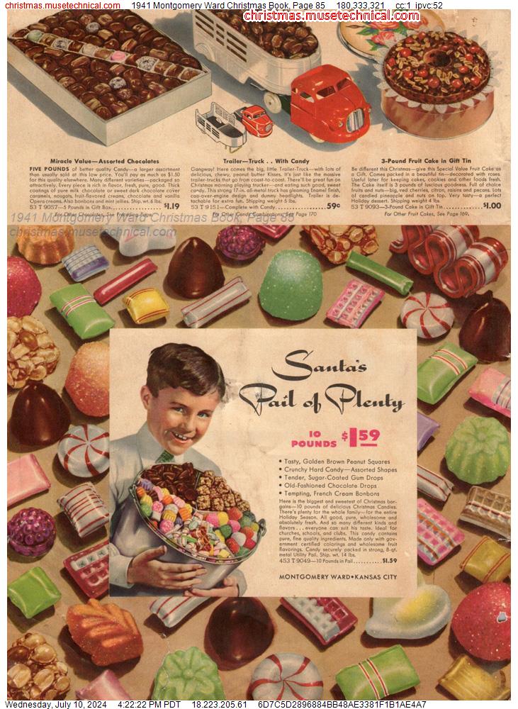 1941 Montgomery Ward Christmas Book, Page 85