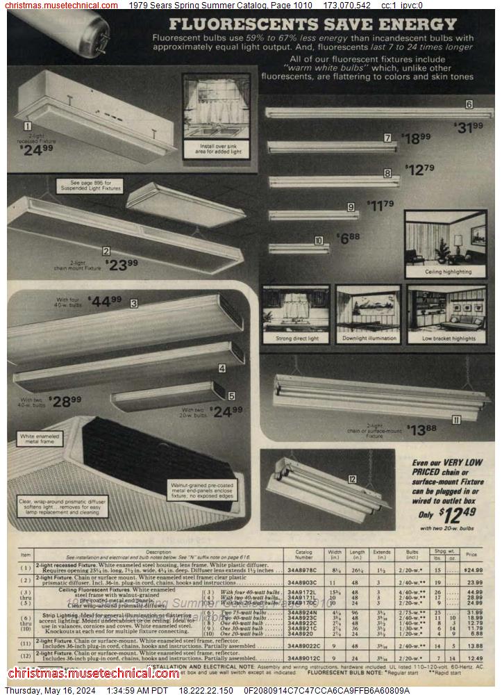1979 Sears Spring Summer Catalog, Page 1010
