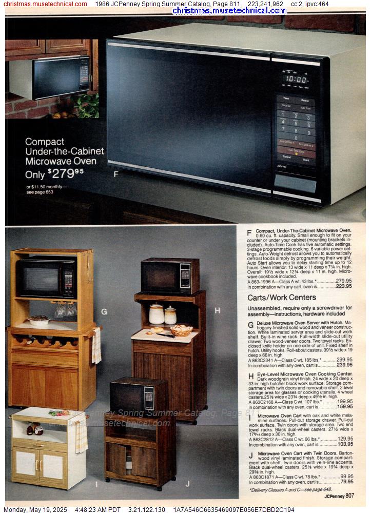 1986 JCPenney Spring Summer Catalog, Page 811