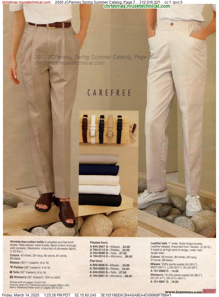 2000 JCPenney Spring Summer Catalog, Page 7