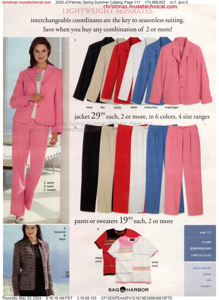 2005 JCPenney Spring Summer Catalog, Page 111