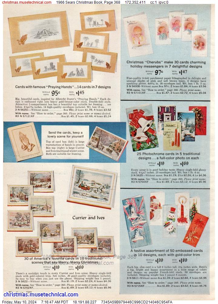 1966 Sears Christmas Book, Page 368