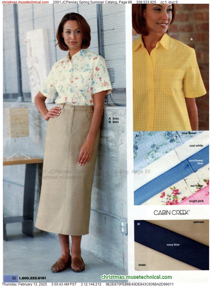 2001 JCPenney Spring Summer Catalog, Page 66