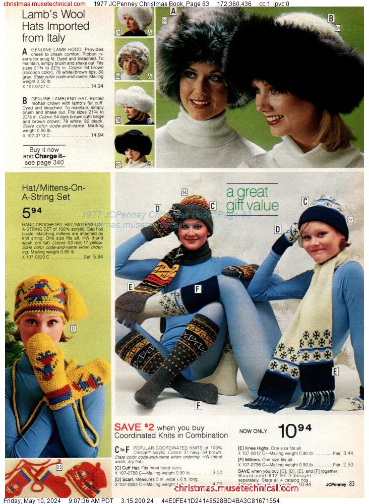 1977 JCPenney Christmas Book, Page 83