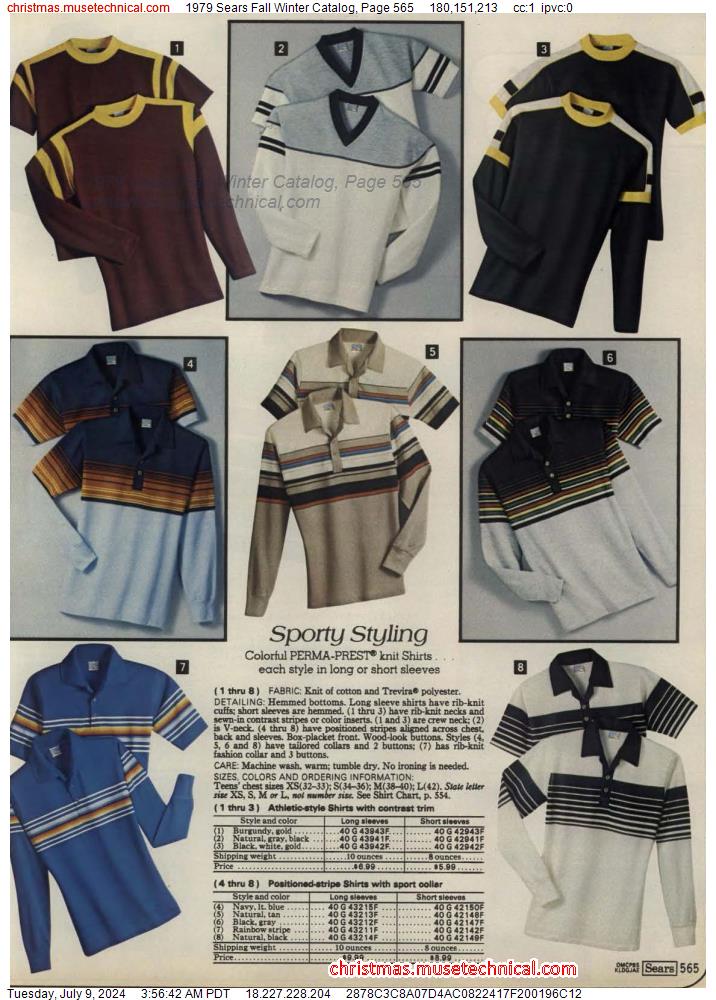 1979 Sears Fall Winter Catalog, Page 565