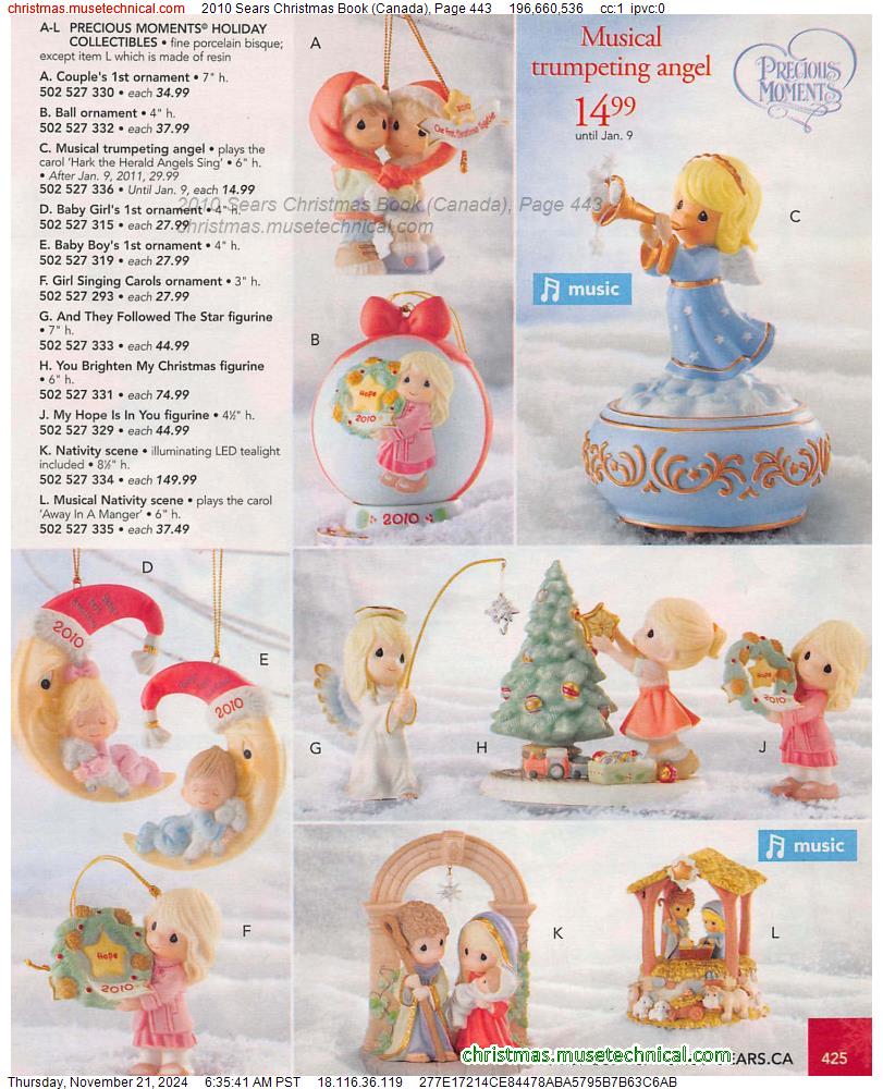 2010 Sears Christmas Book (Canada), Page 443