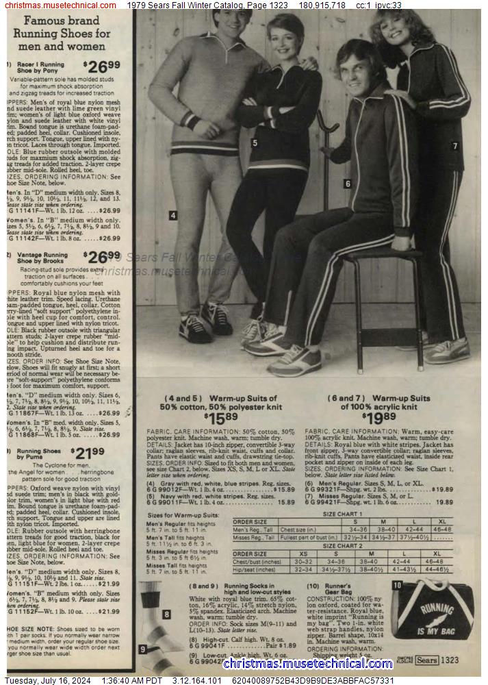 1979 Sears Fall Winter Catalog, Page 1323