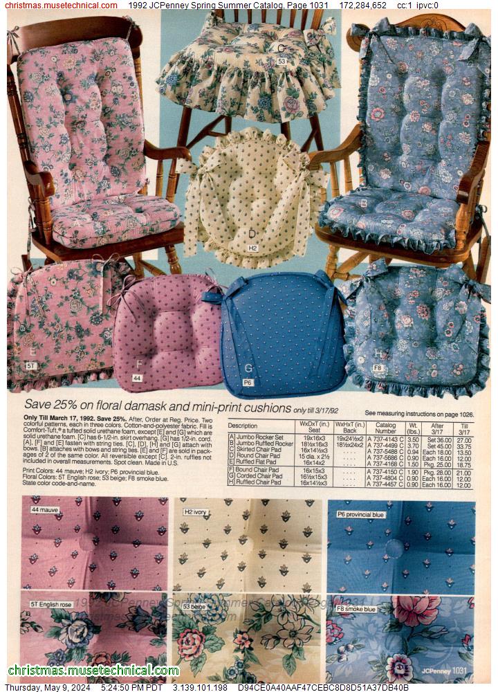 1992 JCPenney Spring Summer Catalog, Page 1031