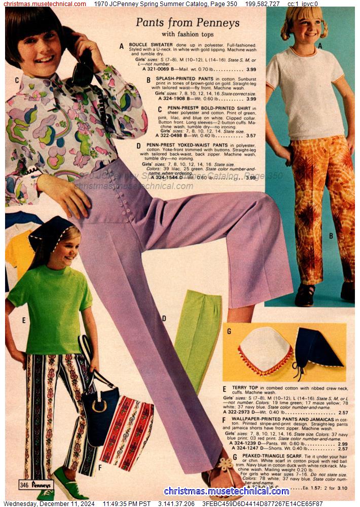 1970 JCPenney Spring Summer Catalog, Page 350