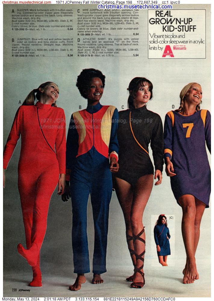 1971 JCPenney Fall Winter Catalog, Page 198