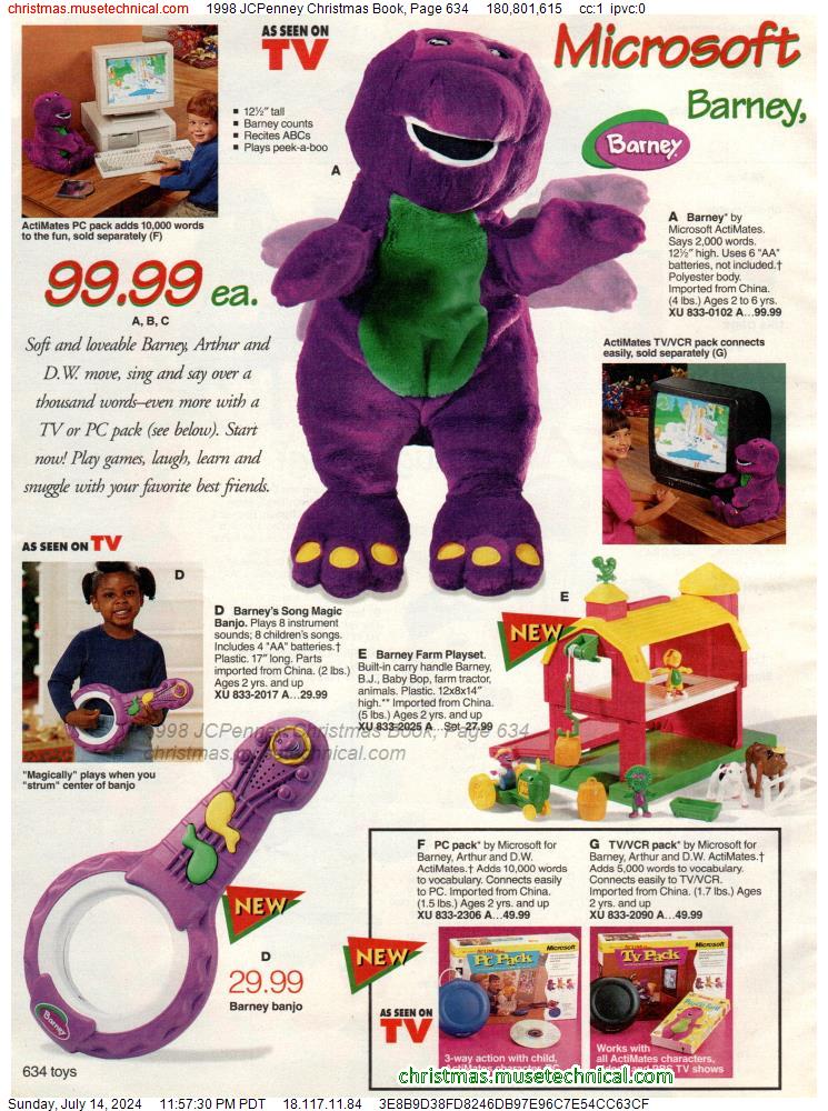1998 JCPenney Christmas Book, Page 634