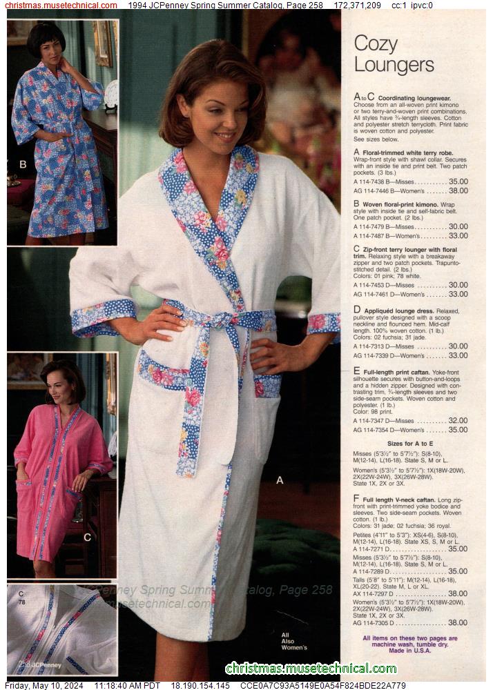 1994 JCPenney Spring Summer Catalog, Page 258