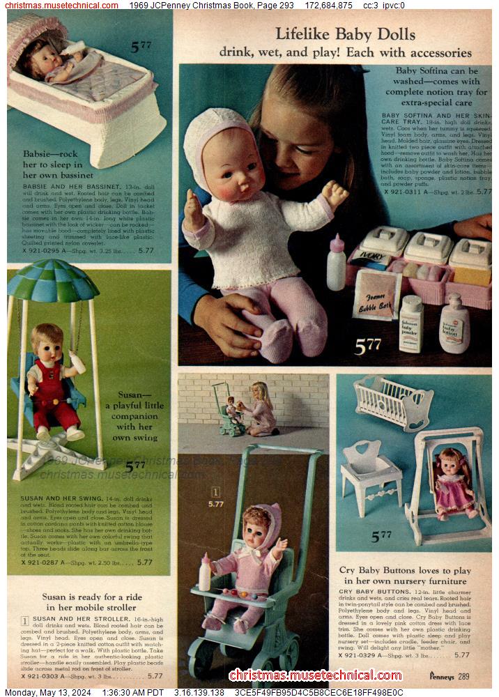1969 JCPenney Christmas Book, Page 293