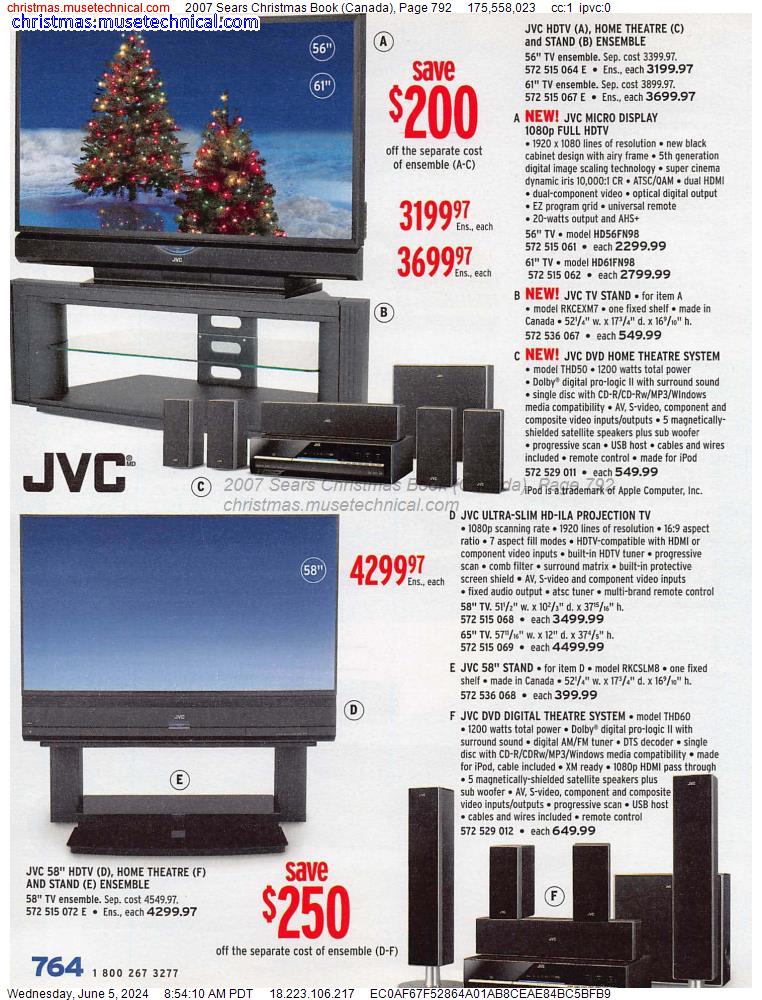 2007 Sears Christmas Book (Canada), Page 792