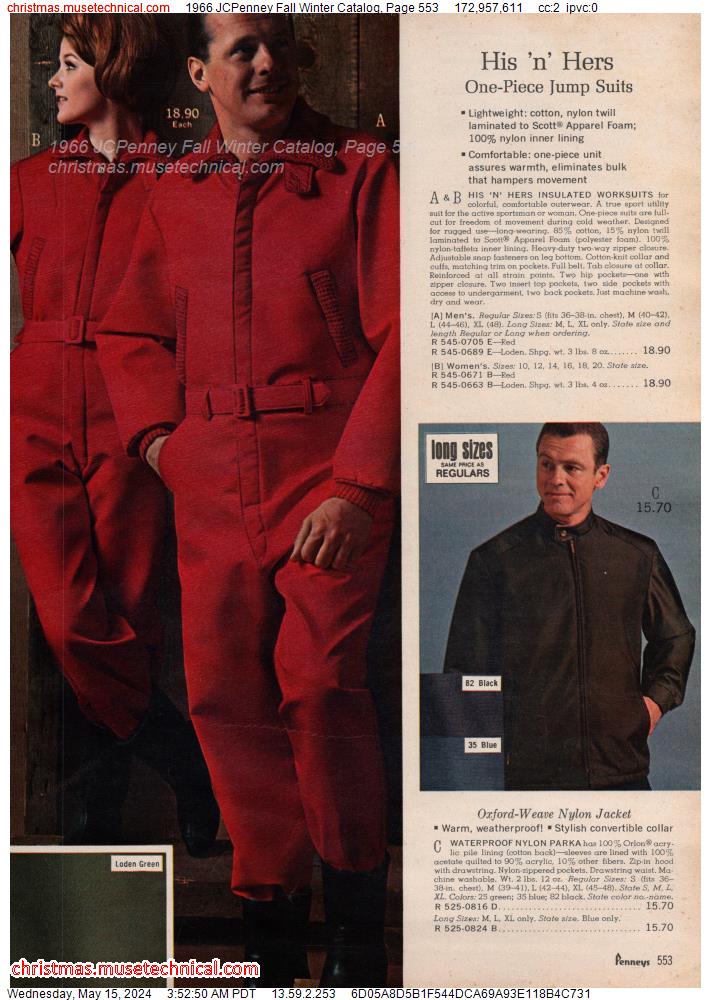 1966 JCPenney Fall Winter Catalog, Page 553