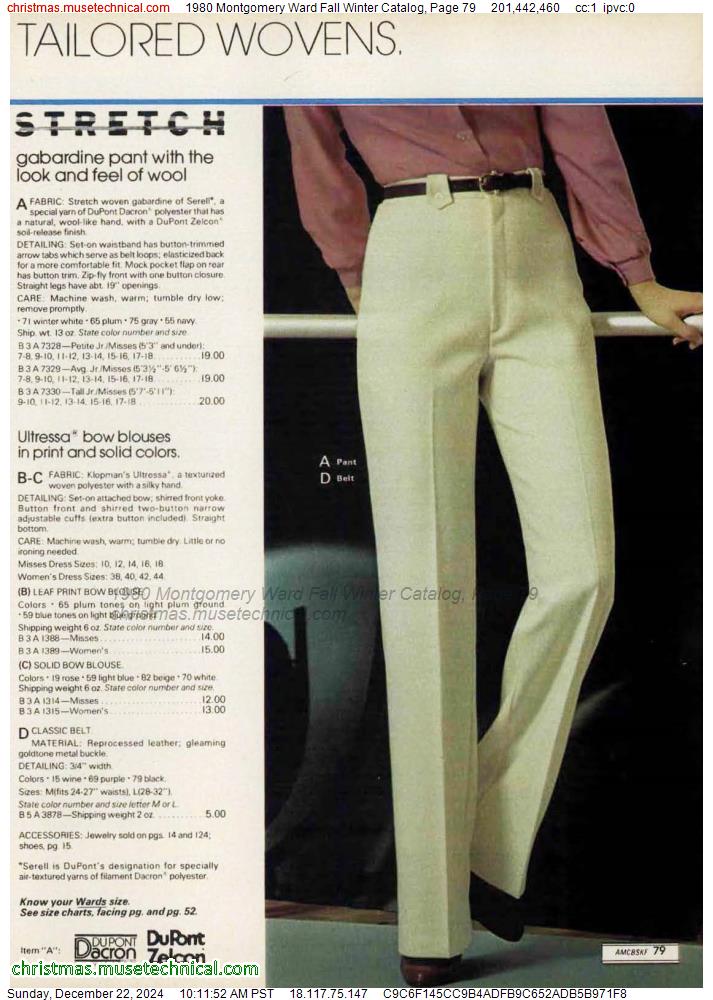 1980 Montgomery Ward Fall Winter Catalog, Page 79