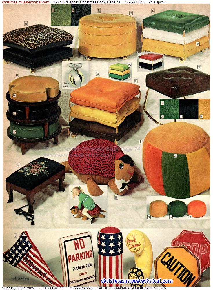 1971 JCPenney Christmas Book, Page 74