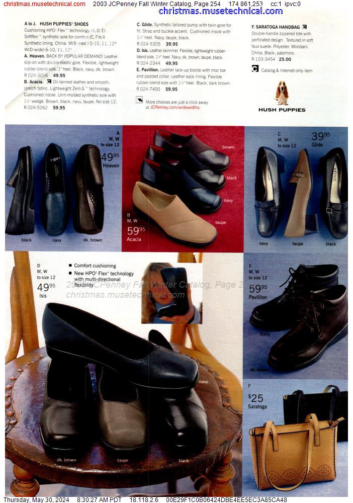 2003 JCPenney Fall Winter Catalog, Page 254