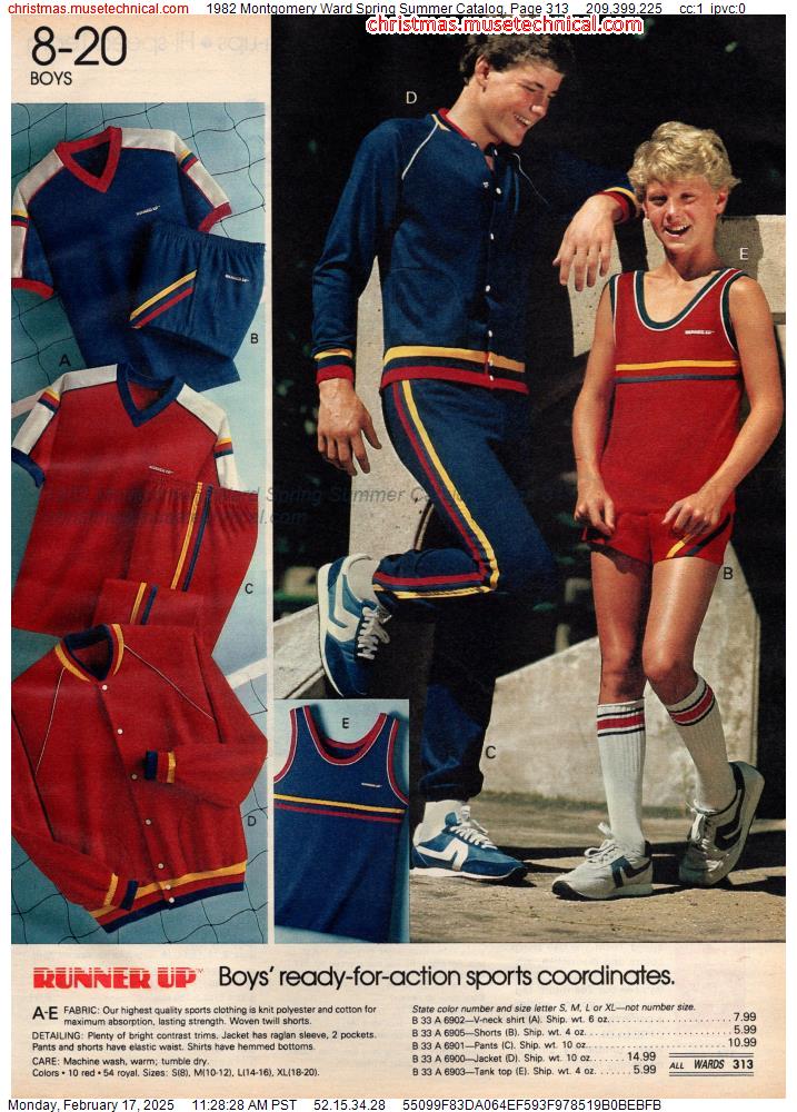 1982 Montgomery Ward Spring Summer Catalog, Page 313