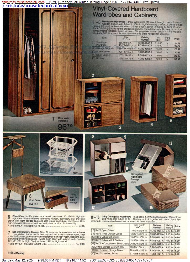 1979 JCPenney Fall Winter Catalog, Page 1196