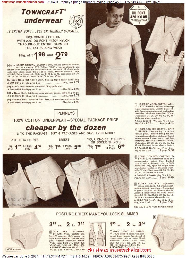 1964 JCPenney Spring Summer Catalog, Page 458