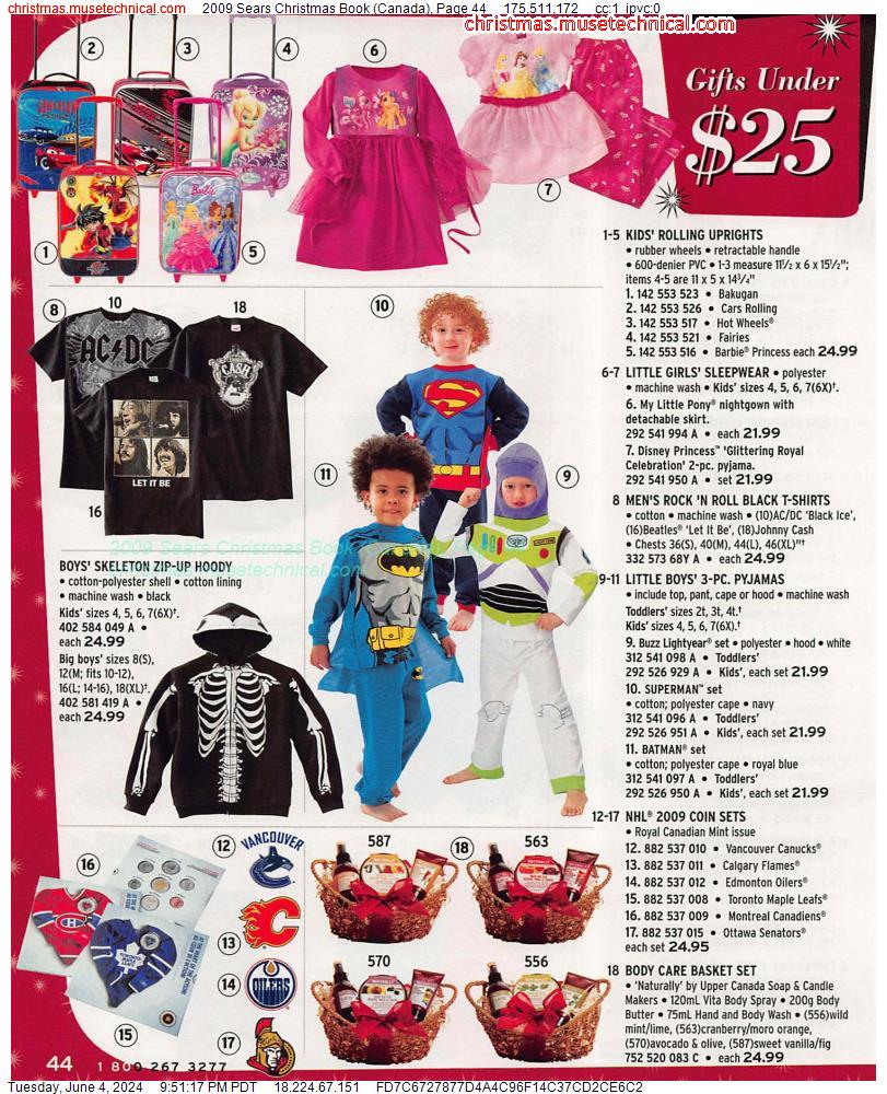 2009 Sears Christmas Book (Canada), Page 44