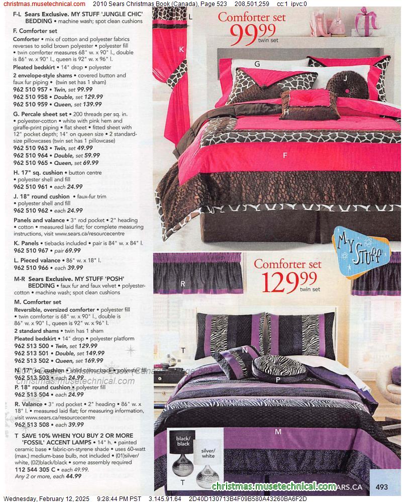 2010 Sears Christmas Book (Canada), Page 523