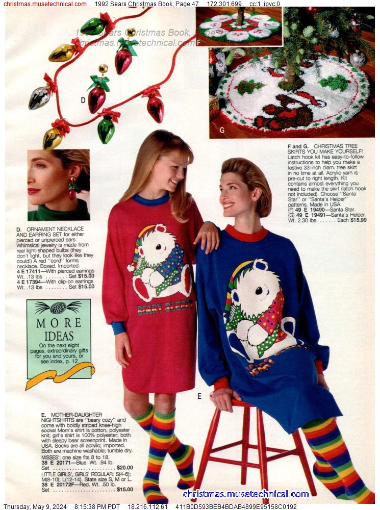 1992 Sears Christmas Book, Page 47