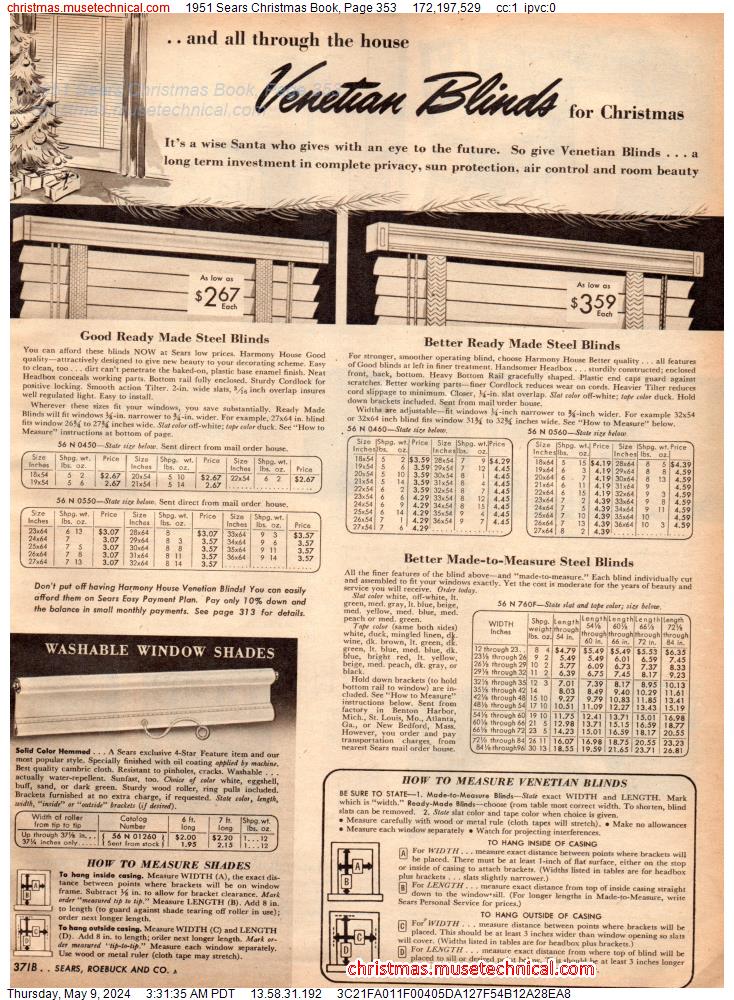 1951 Sears Christmas Book, Page 353