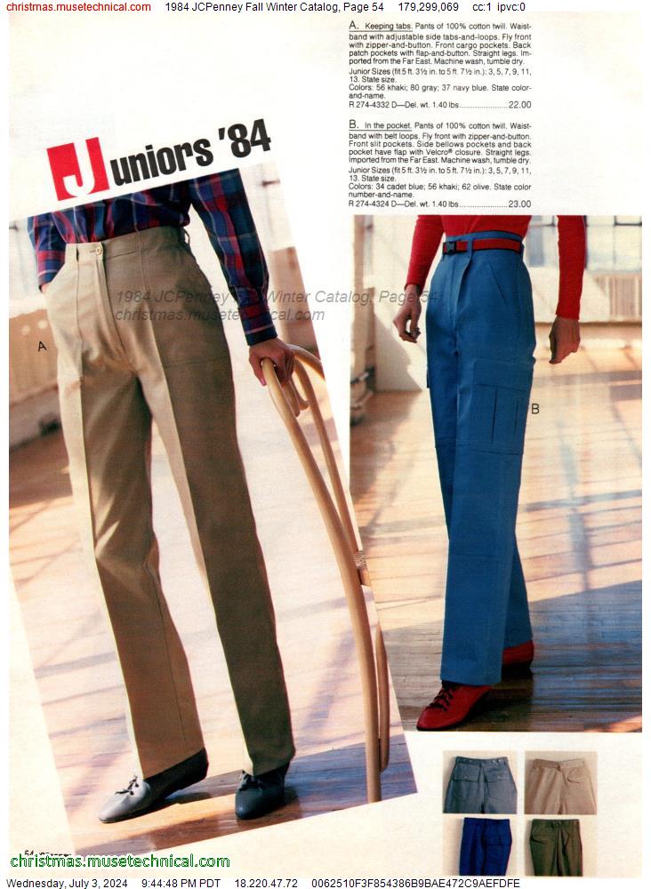 1984 JCPenney Fall Winter Catalog, Page 54