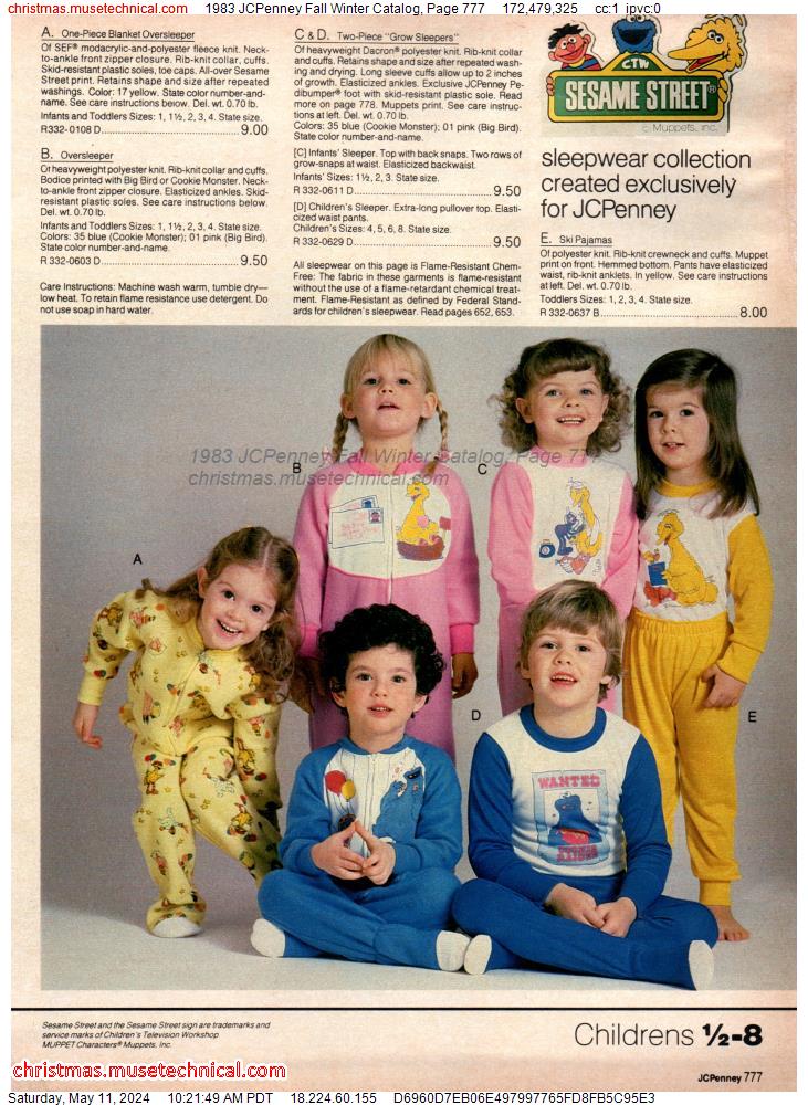 1983 JCPenney Fall Winter Catalog, Page 777