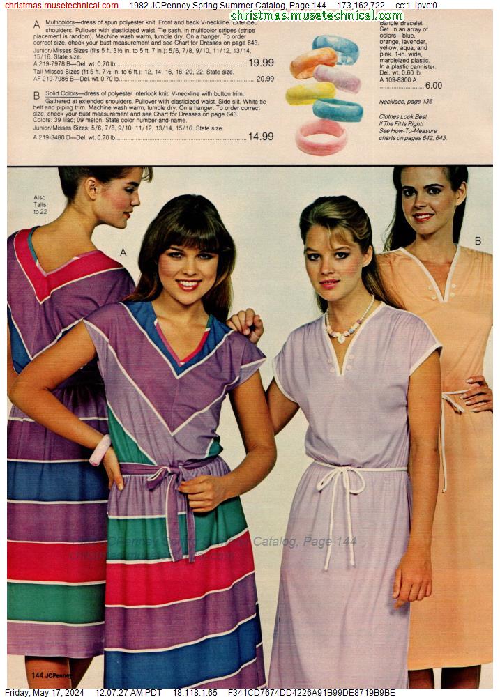 1982 JCPenney Spring Summer Catalog, Page 144