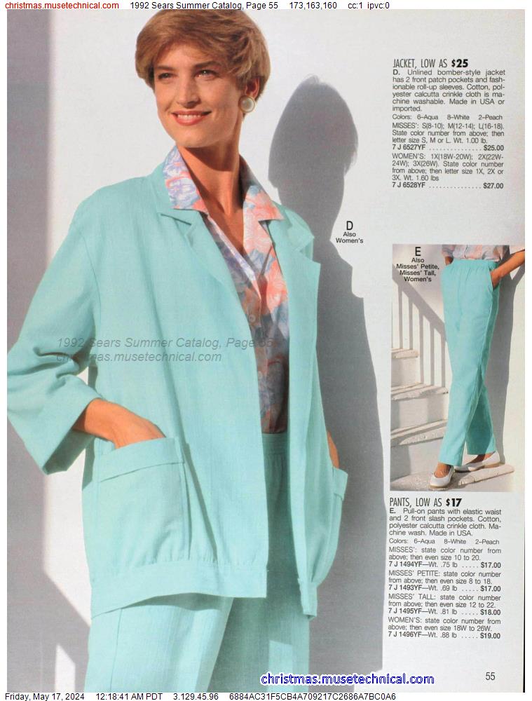1992 Sears Summer Catalog, Page 55