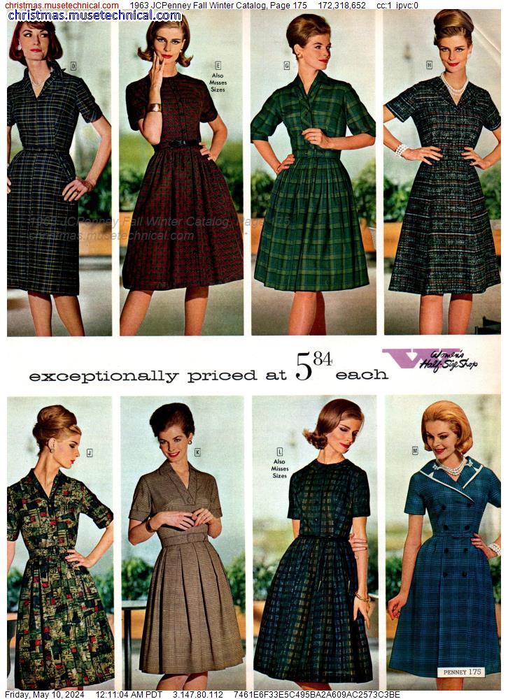 1963 JCPenney Fall Winter Catalog, Page 175