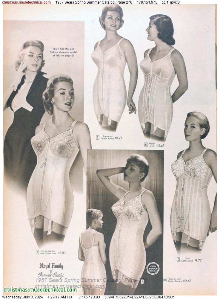 1957 Sears Spring Summer Catalog, Page 276