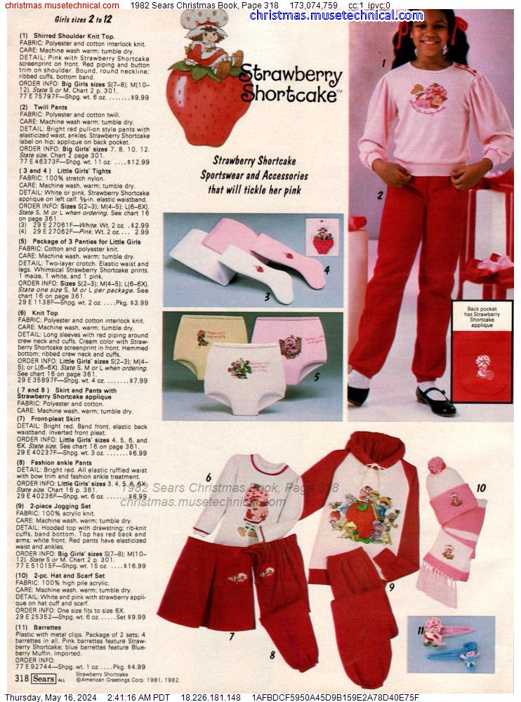 1982 Sears Christmas Book, Page 318