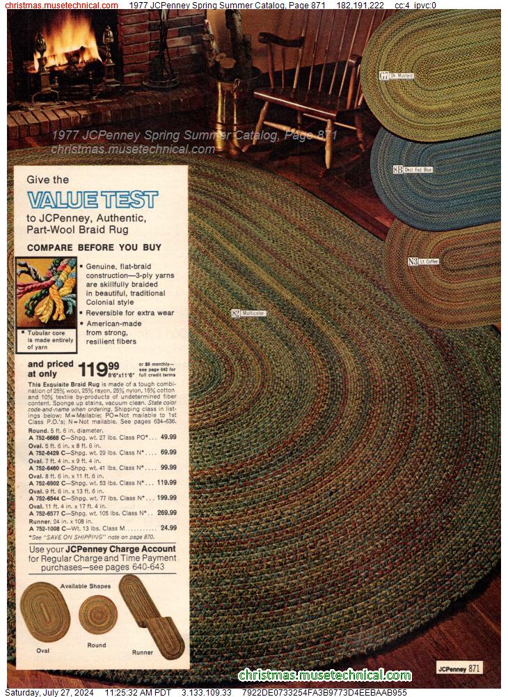 1977 JCPenney Spring Summer Catalog, Page 871