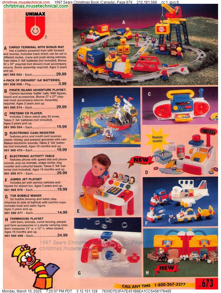 1997 Sears Christmas Book (Canada), Page 679