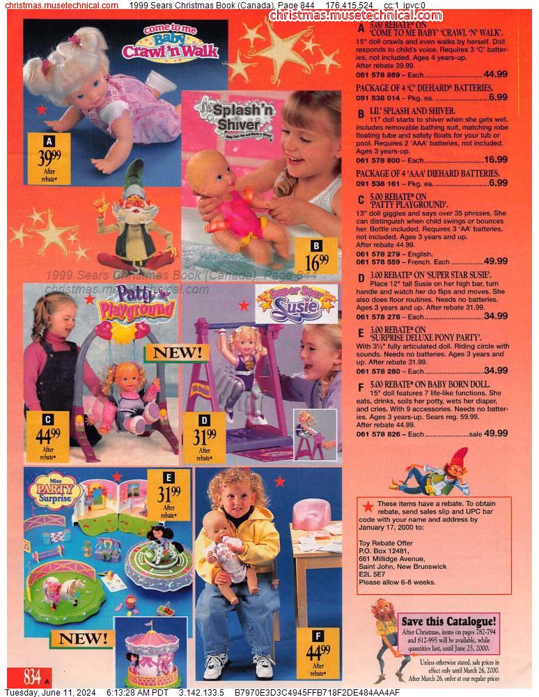 1999 Sears Christmas Book (Canada), Page 844