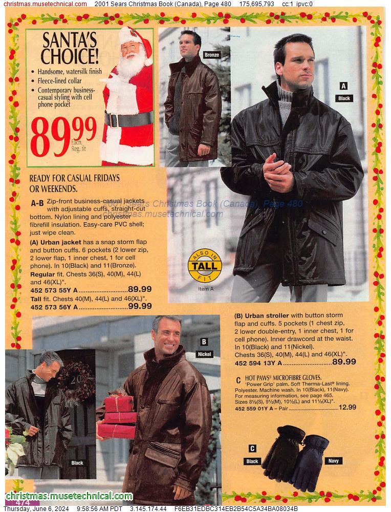 2001 Sears Christmas Book (Canada), Page 480